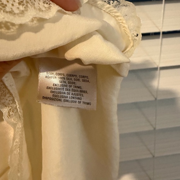 Anthropologie Ivory Lace Camisole - Picture 2 of 3